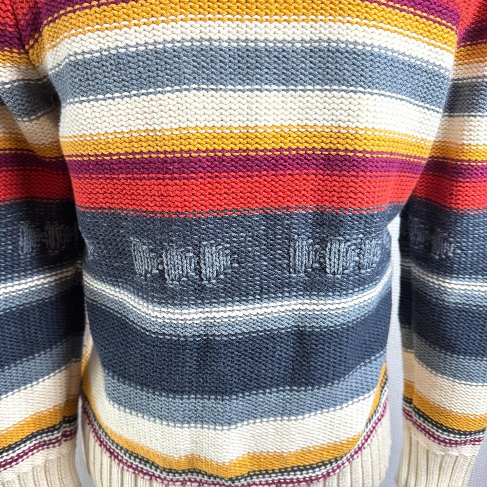 Pendleton Campfire Sweater Womens Size XS Multicolor Striped Zip Up Cardigan EUC - Picture 13 of 13